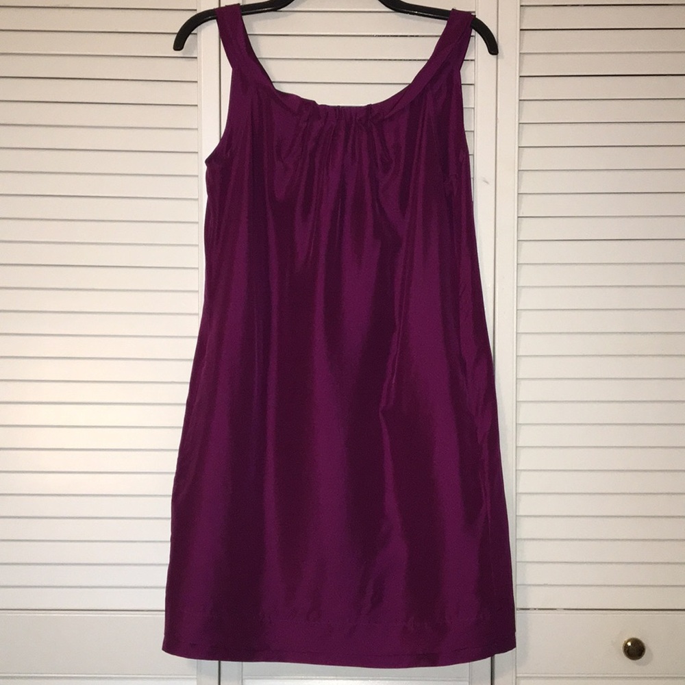 100% Silk - Shift Dress with Pockets